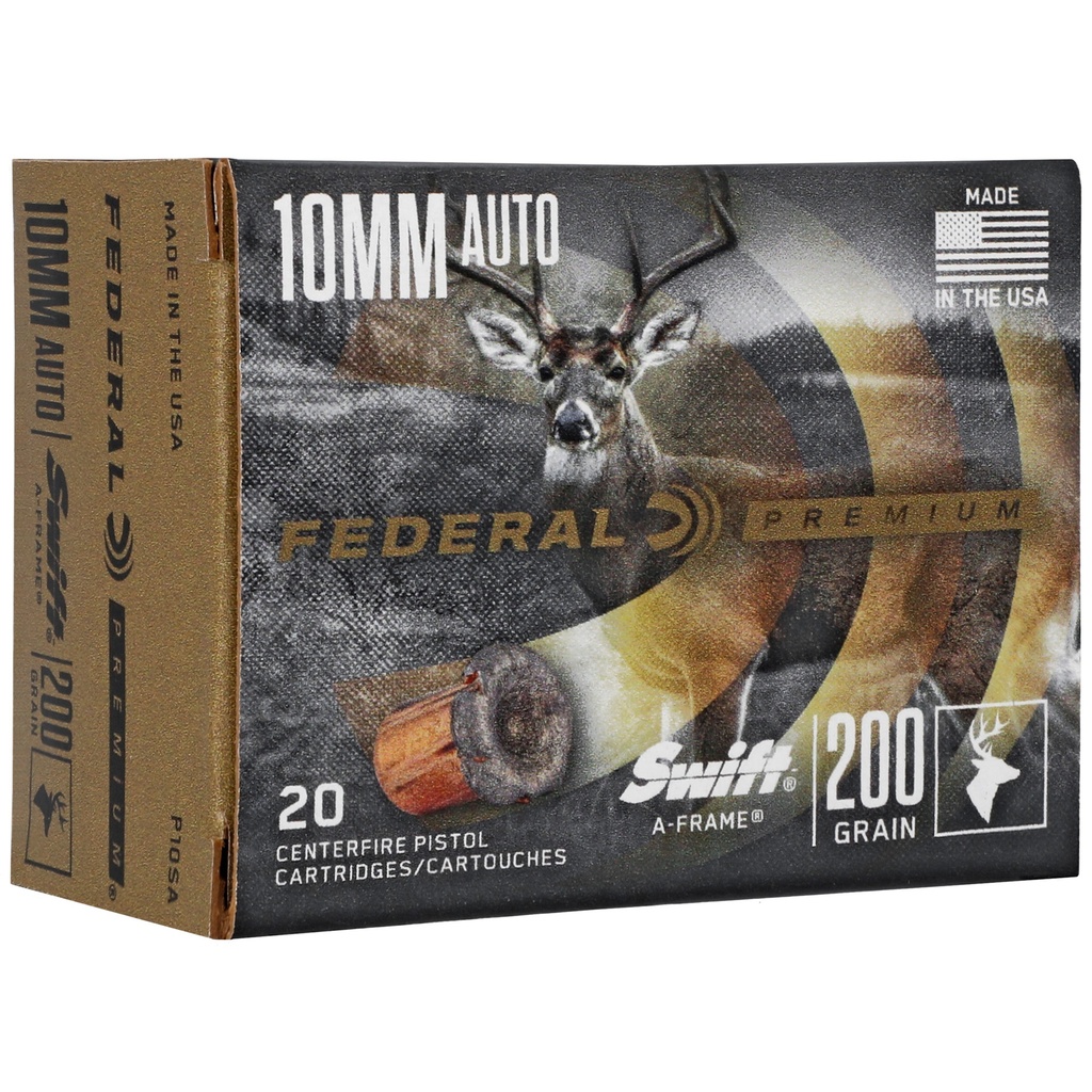 Federal FED PRM 10MM 200GR A-FRAME 20/200