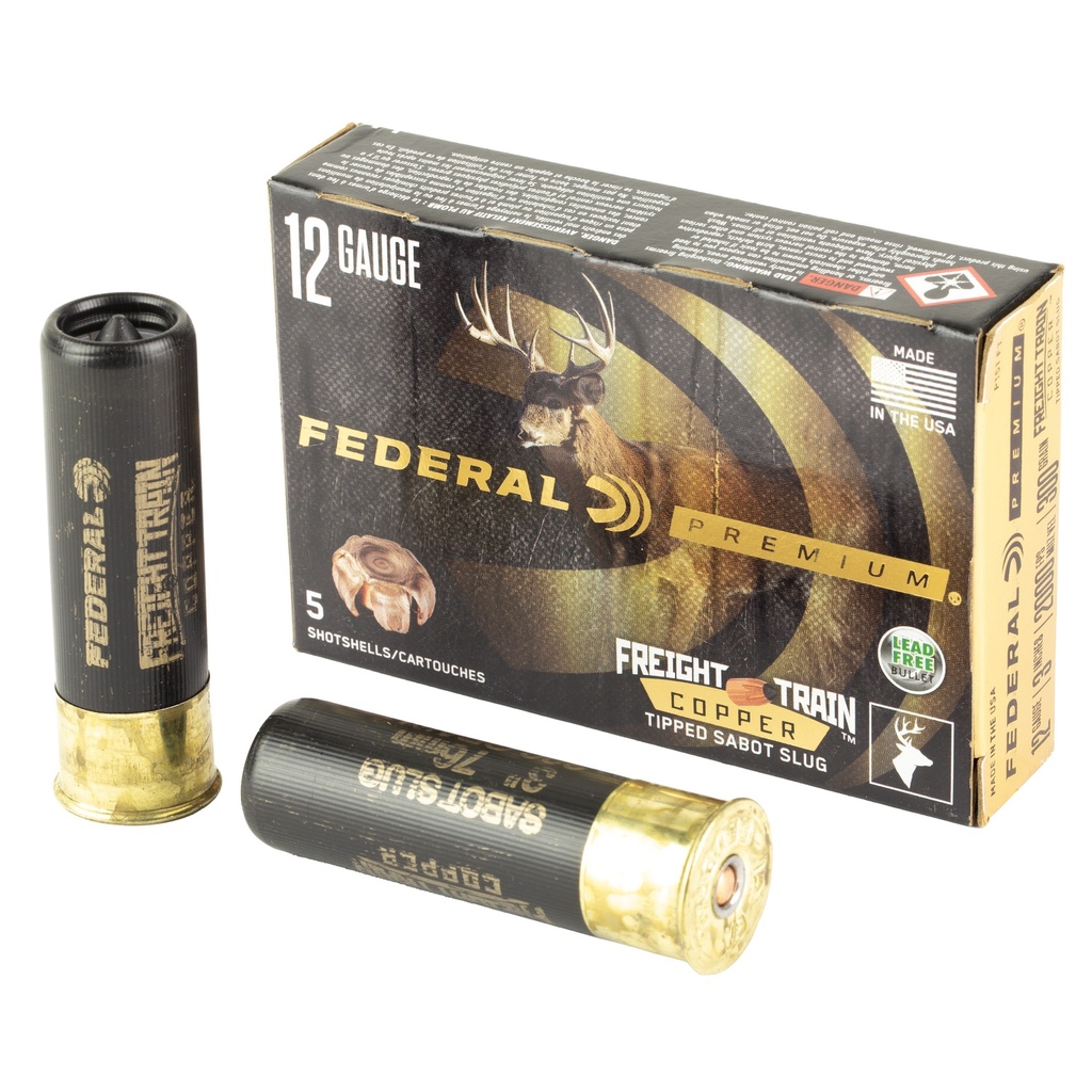 Federal FED FRT TRN 12GA 3" 300GR SLUG 5/50
