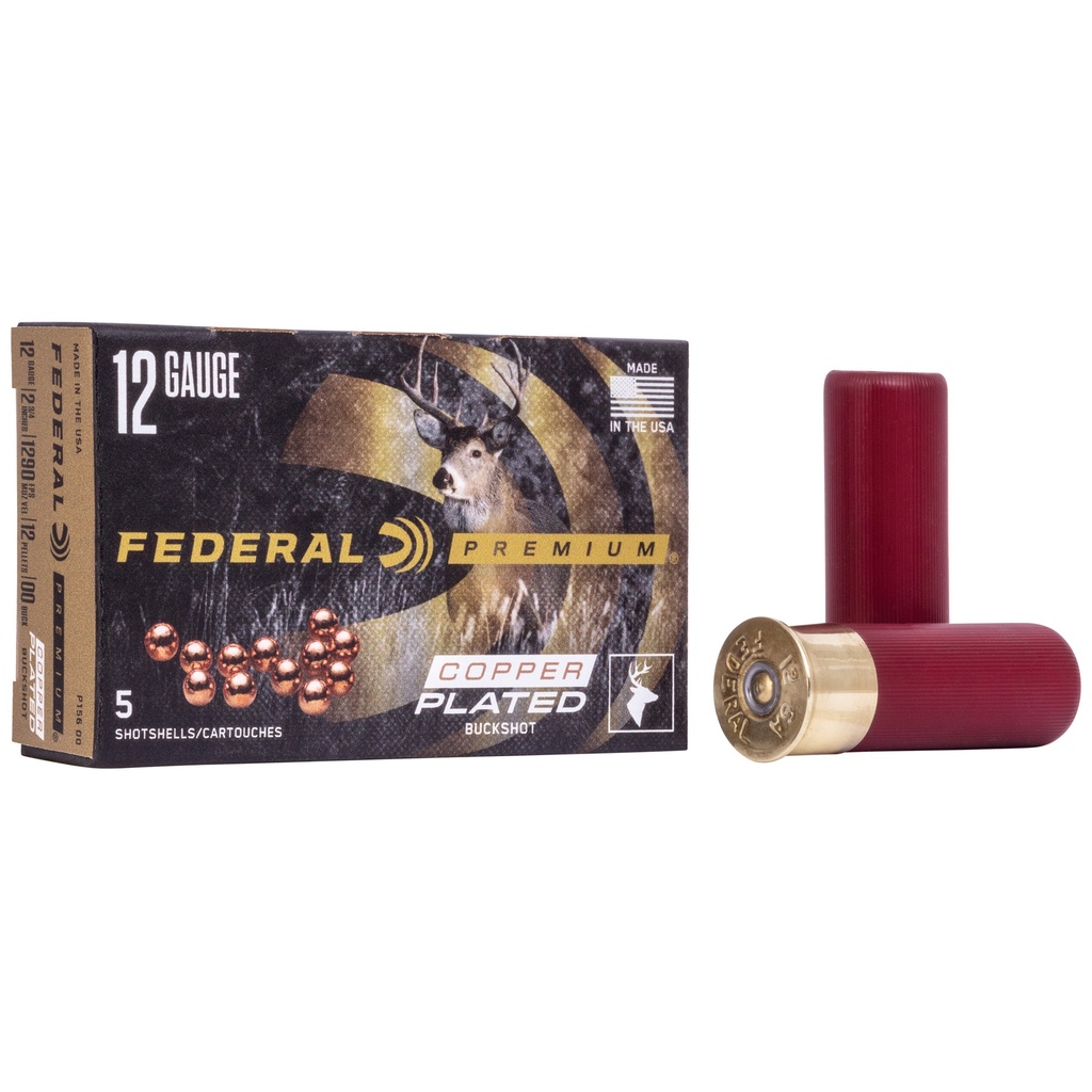 Federal FED PRM VSHOK 12GA 2.75 00 BCK 5/250