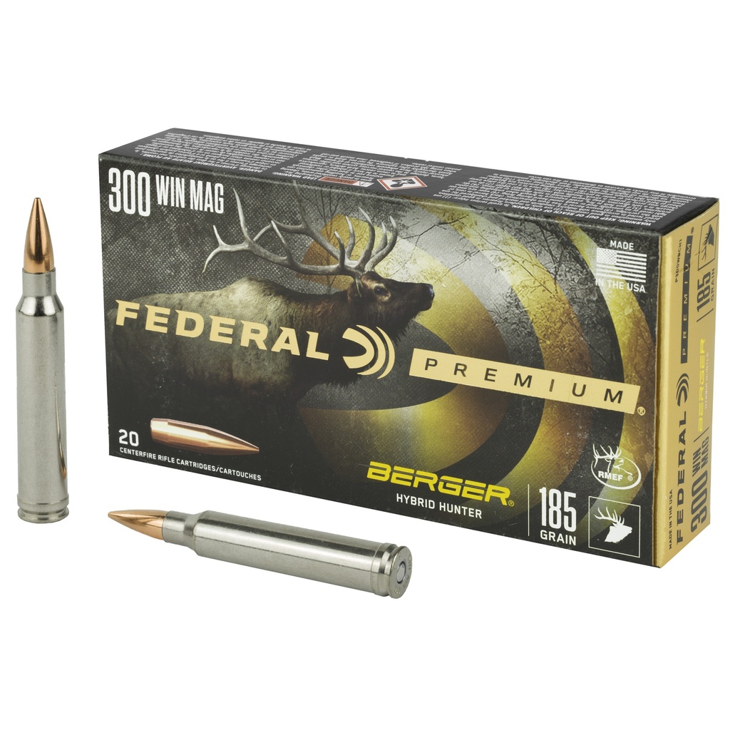 Federal FED PRM 300WIN 185GR HYB HTR 20/200