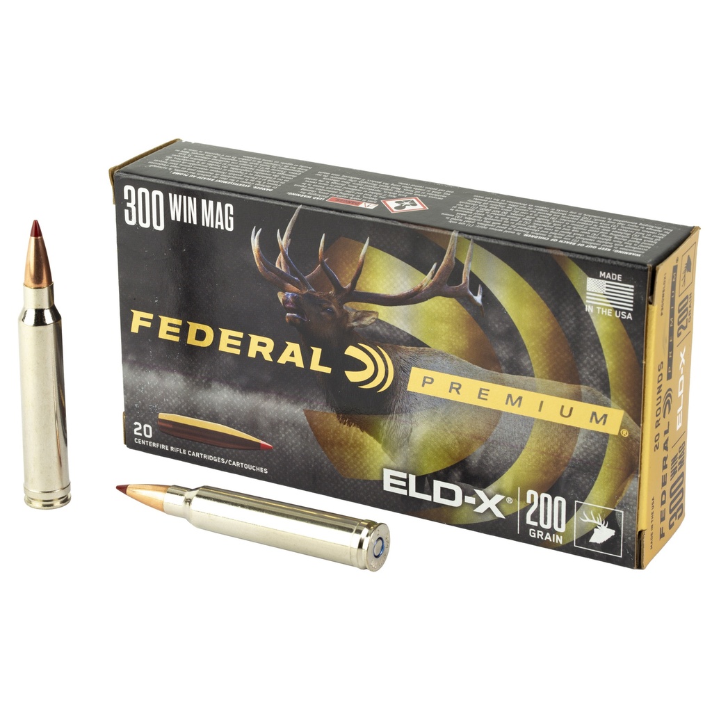 Federal FED PREM 300WIN 200GR ELD-X 20/200