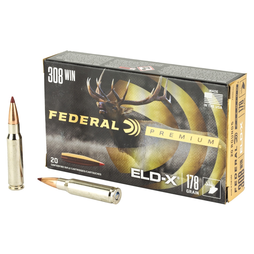 Federal FED PREM 308WIN 178GR ELDX 20/200