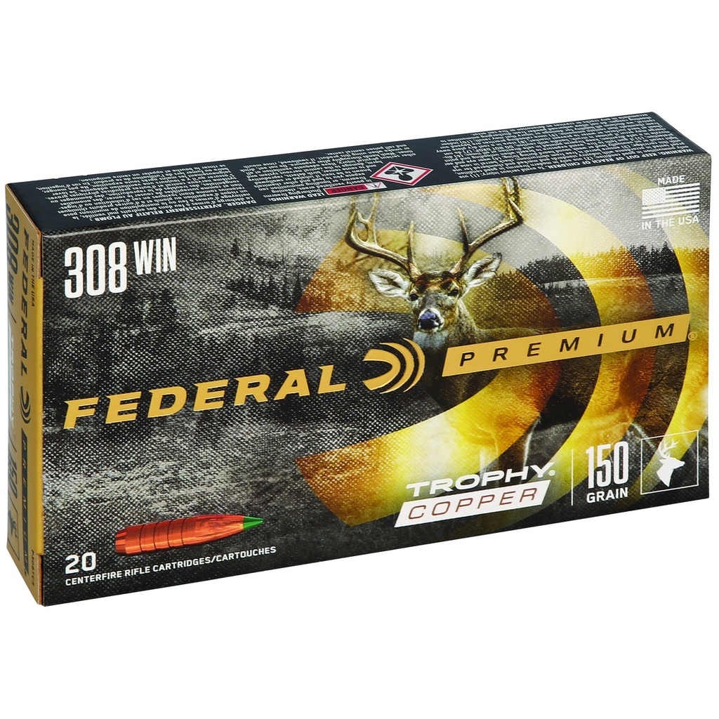 Federal FED PRM 308WIN 150GR TRPHY CP 20/200