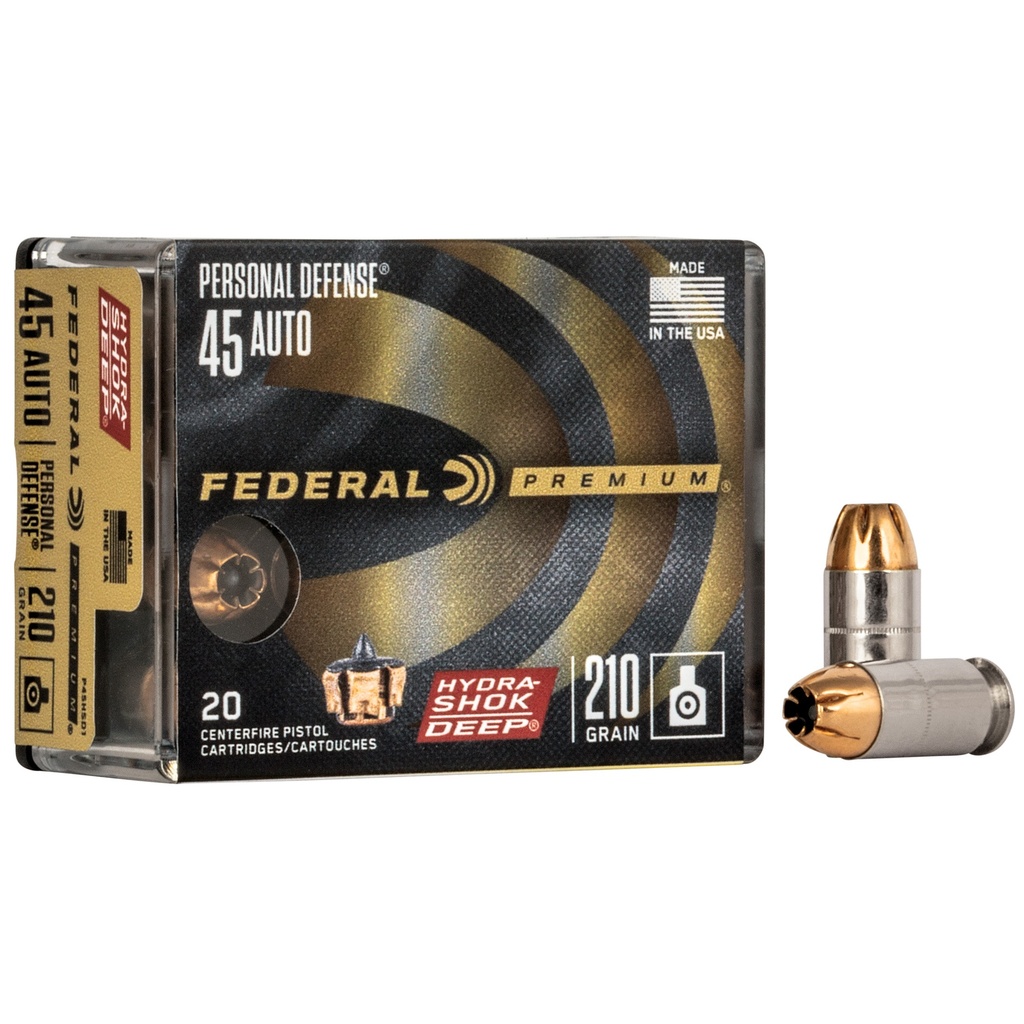 Federal FED PRM HS DP 45ACP 210GR 20/200