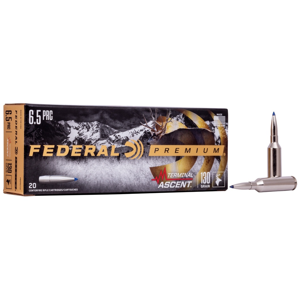 Federal FED PRM 6.5PRC 130GR TA 20/200