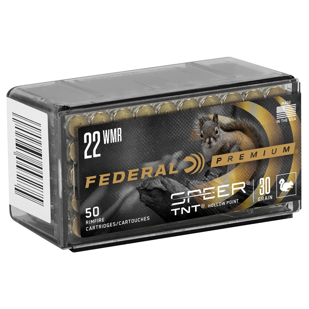 Federal FED PRM 22WMR 30GR JHP 50/3000
