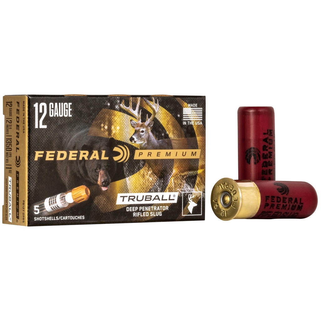 Federal FED PRM 12GA 2.75" TRUBALL SLG 5/250
