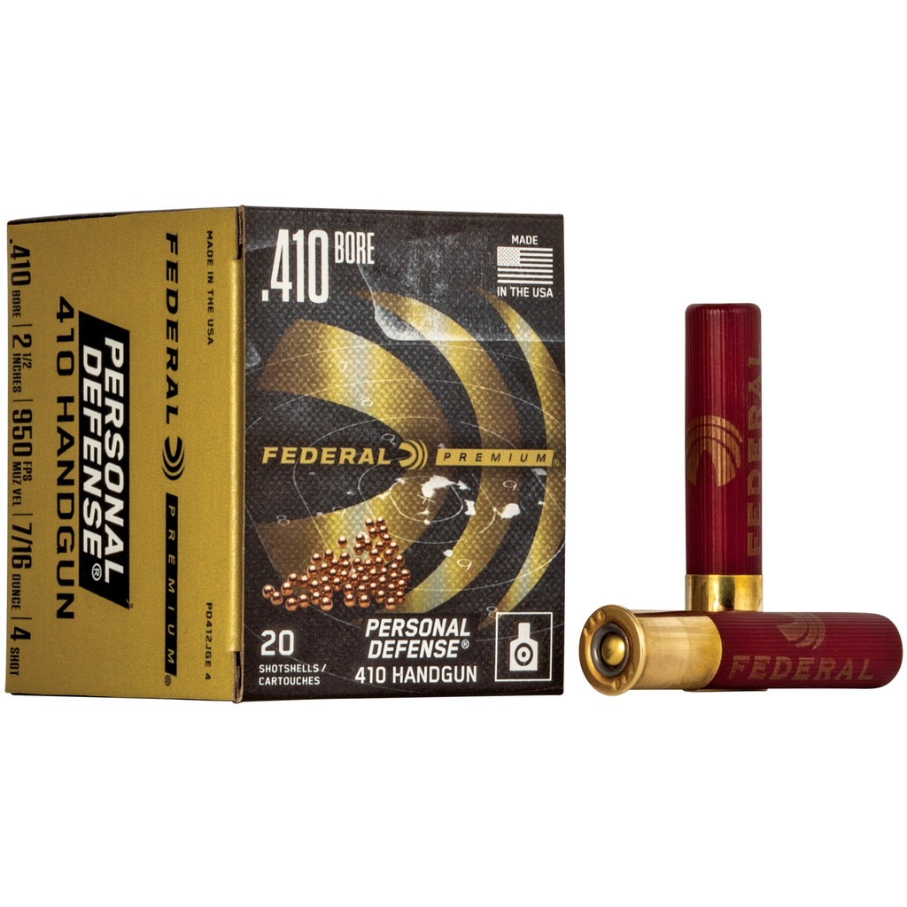 Federal FED PD 410 2.5" #4 20/200