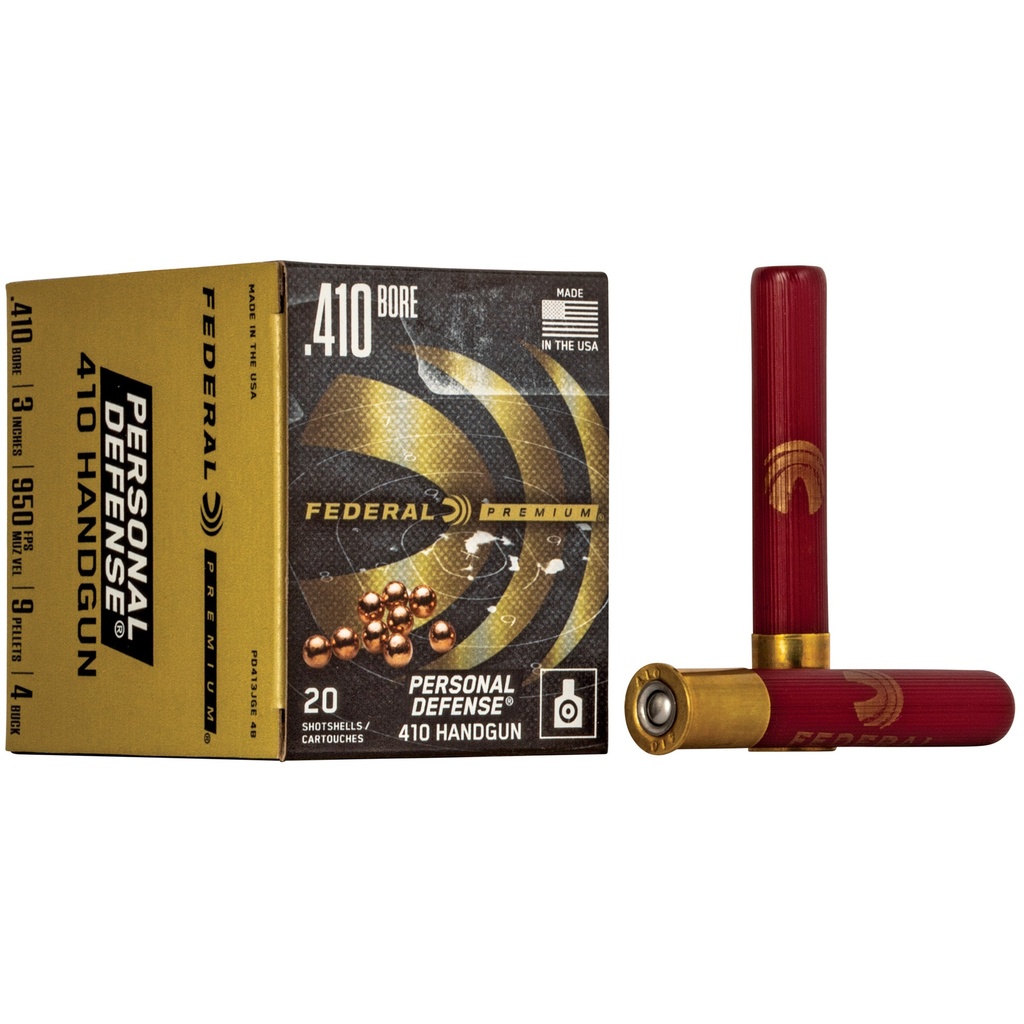 Federal FED PRM PD 410 3" 4 BUCK 20/200