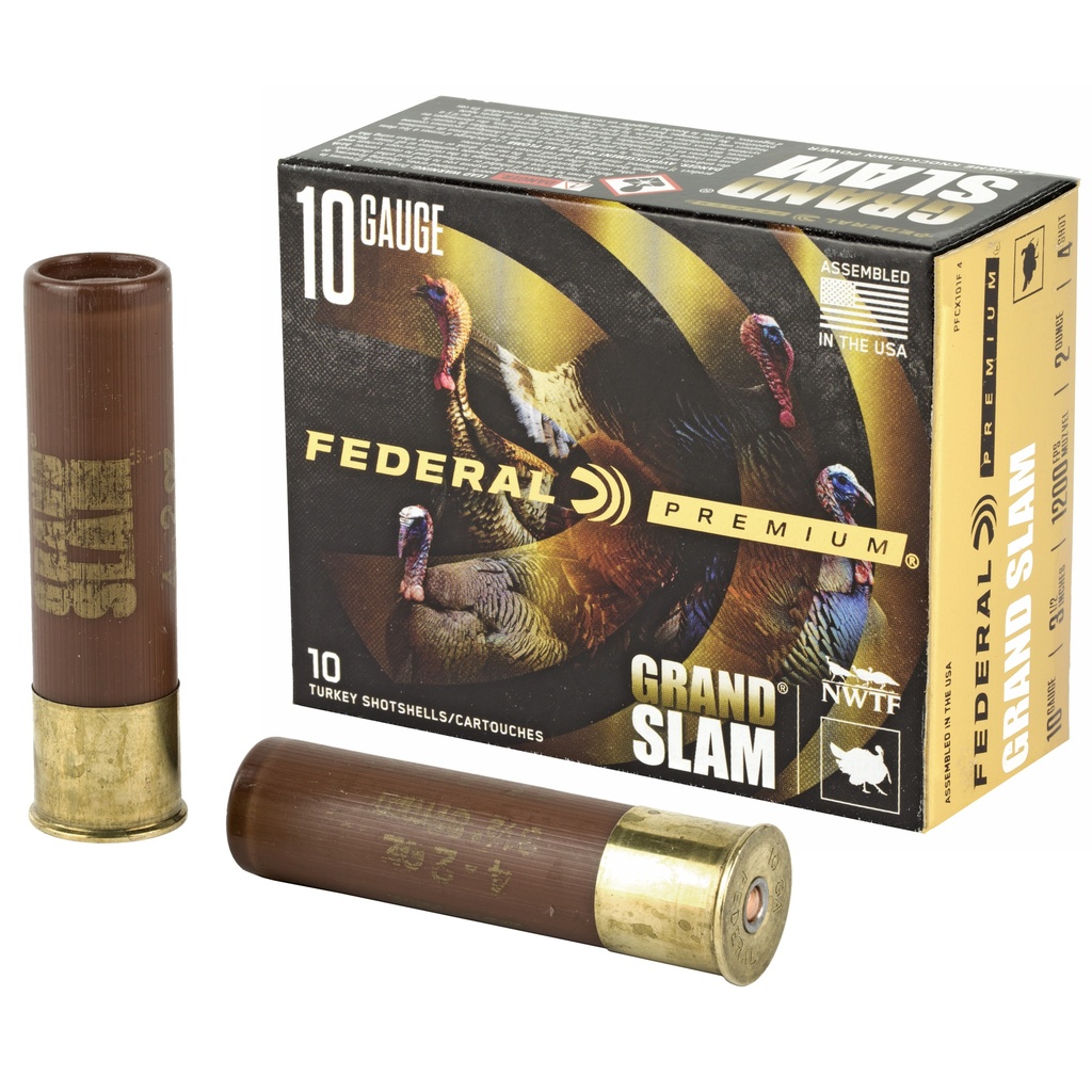 Federal FED GRAND SLAM 10GA 3.5" #4 2OZ 10/5