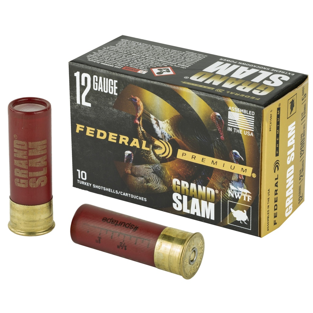 Federal FED GRAND SLAM 12GA 2.75" #5 1.5OZ