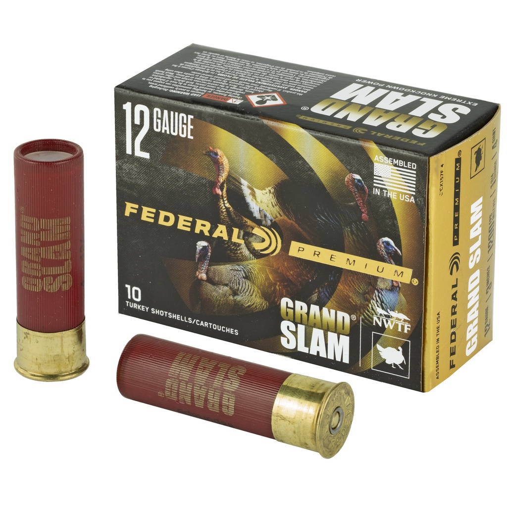 Federal FED GRAND SLAM 12GA 3" #4 1.75OZ 10/