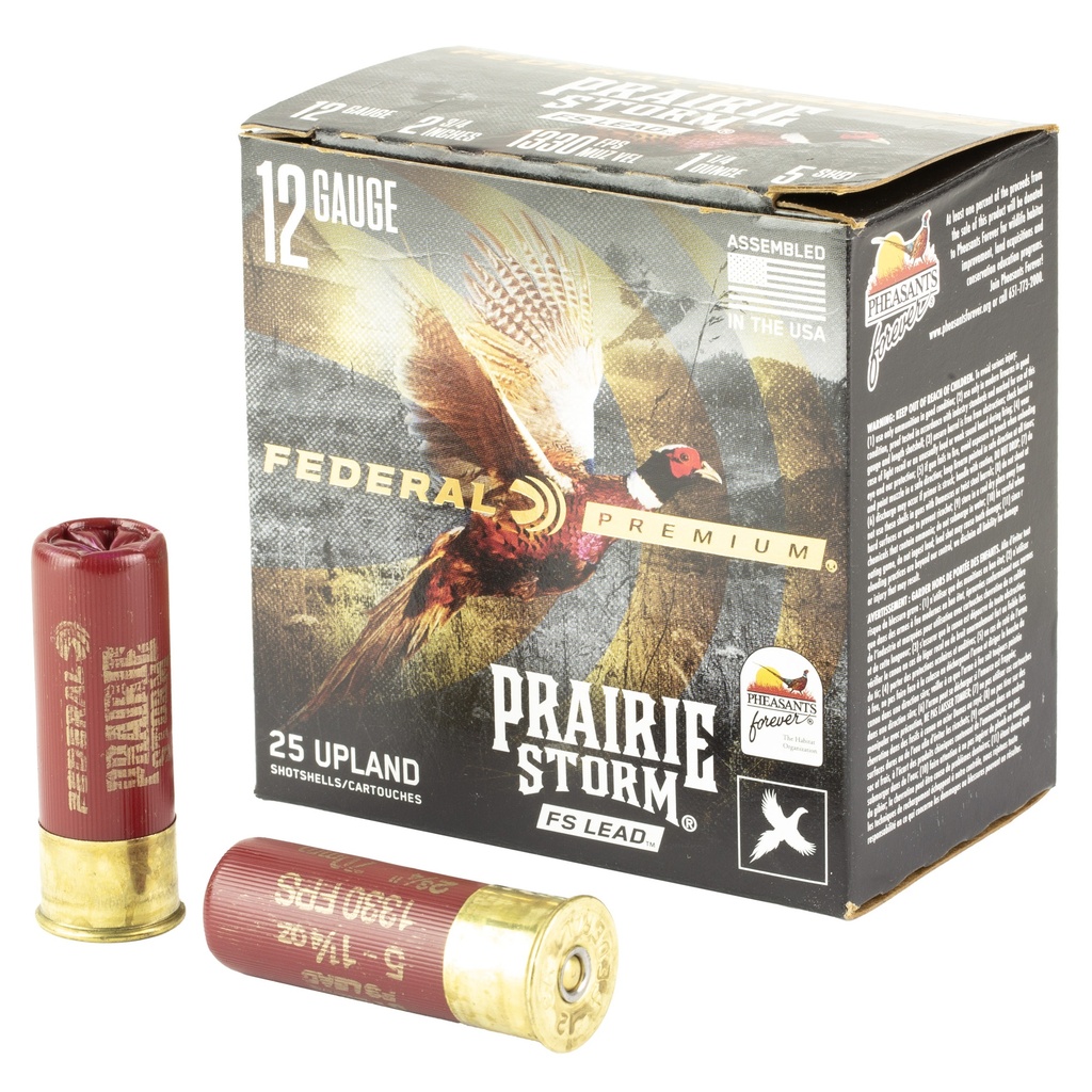 Federal FED PR STRM 12GA 2.75" #5 25/250