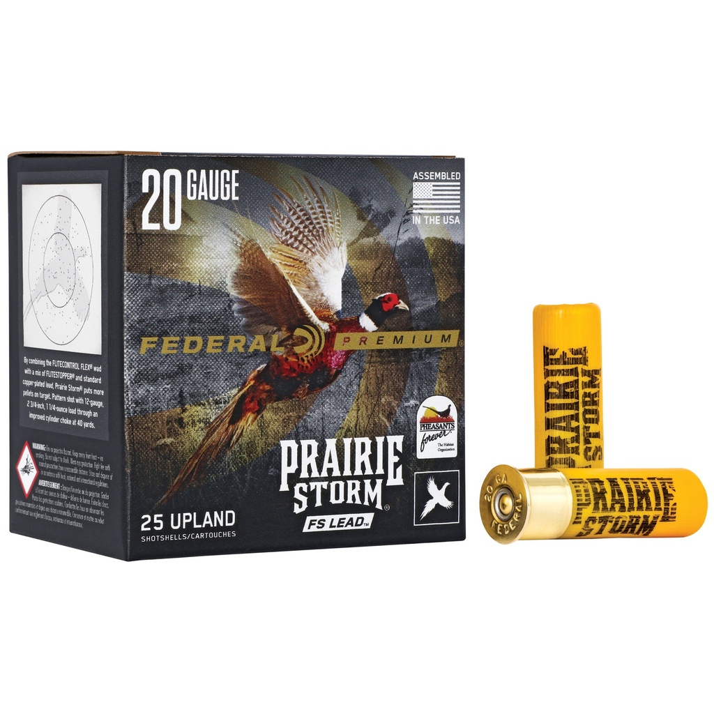 Federal FED PR STORM 20GA 2.75" #5 LD 25/250