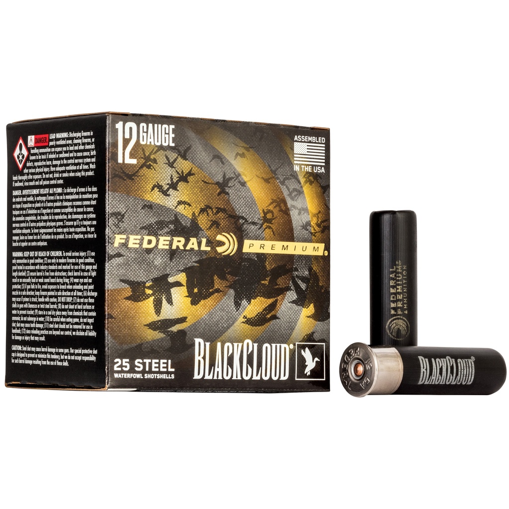 Federal FED BLACK CLOUD 12GA 3.5" #2 25/250