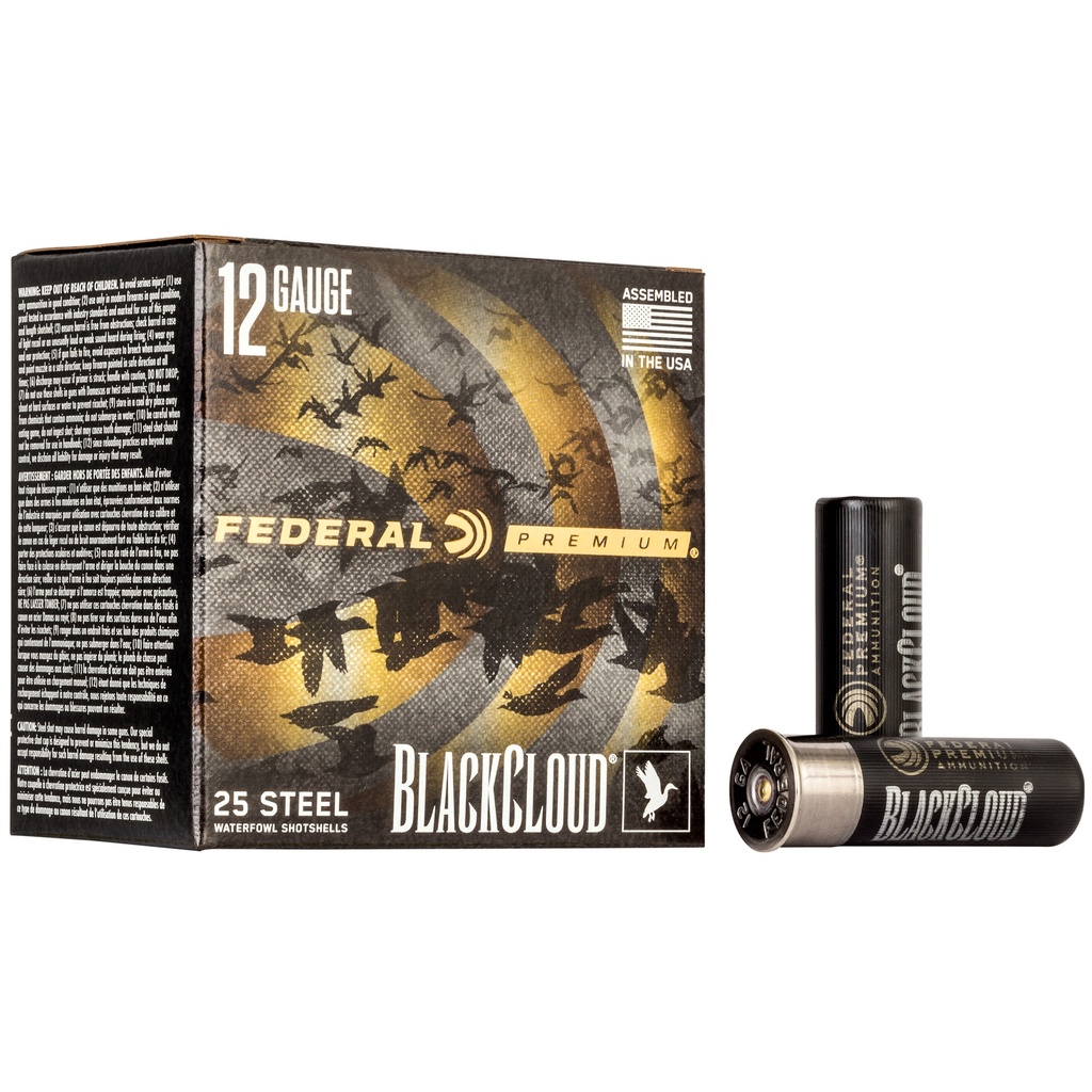 Federal FED BLACK CLOUD 12GA 3" BB 25/250