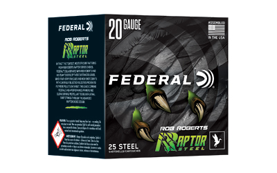 Federal FED RAPTOR STEEL 20GA 3" 1OZ #2 25