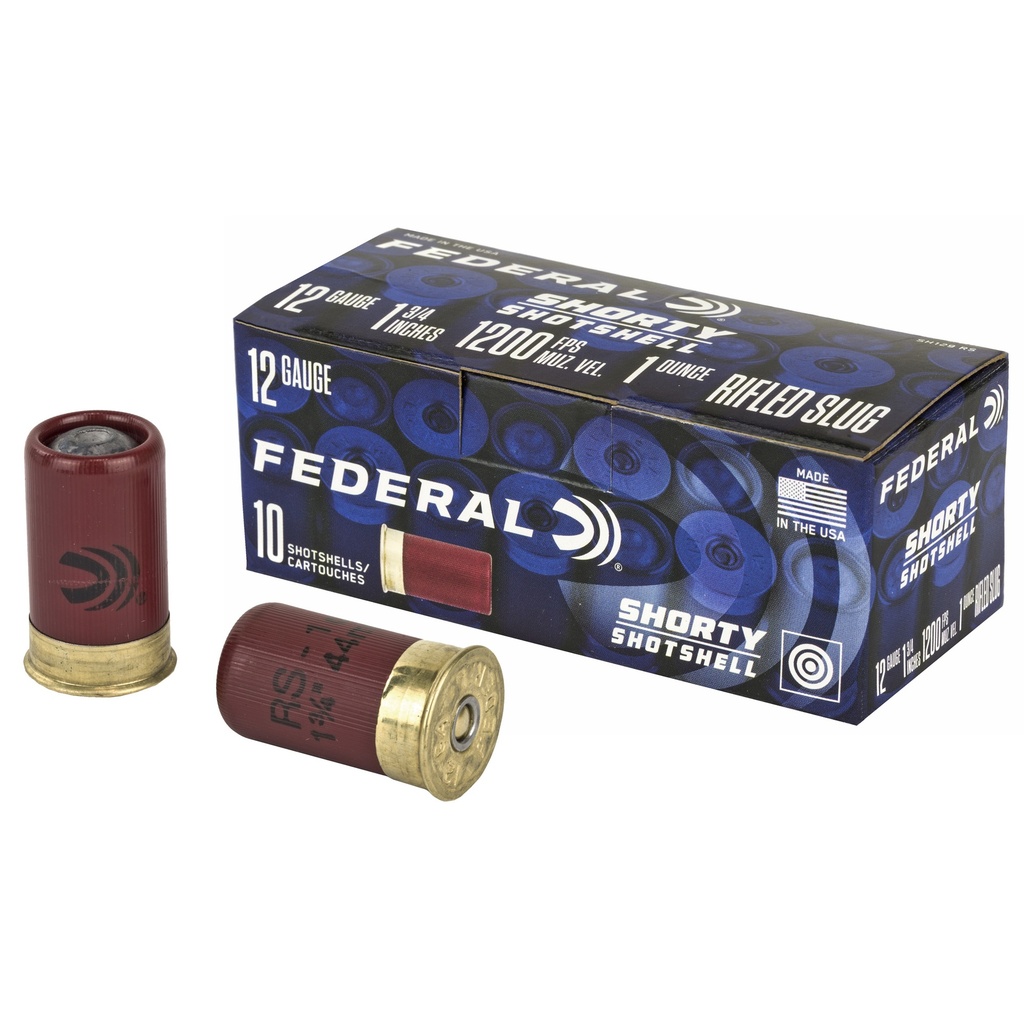 Federal FED SHRTY SS 12GA 1.75" RFLD 10/100
