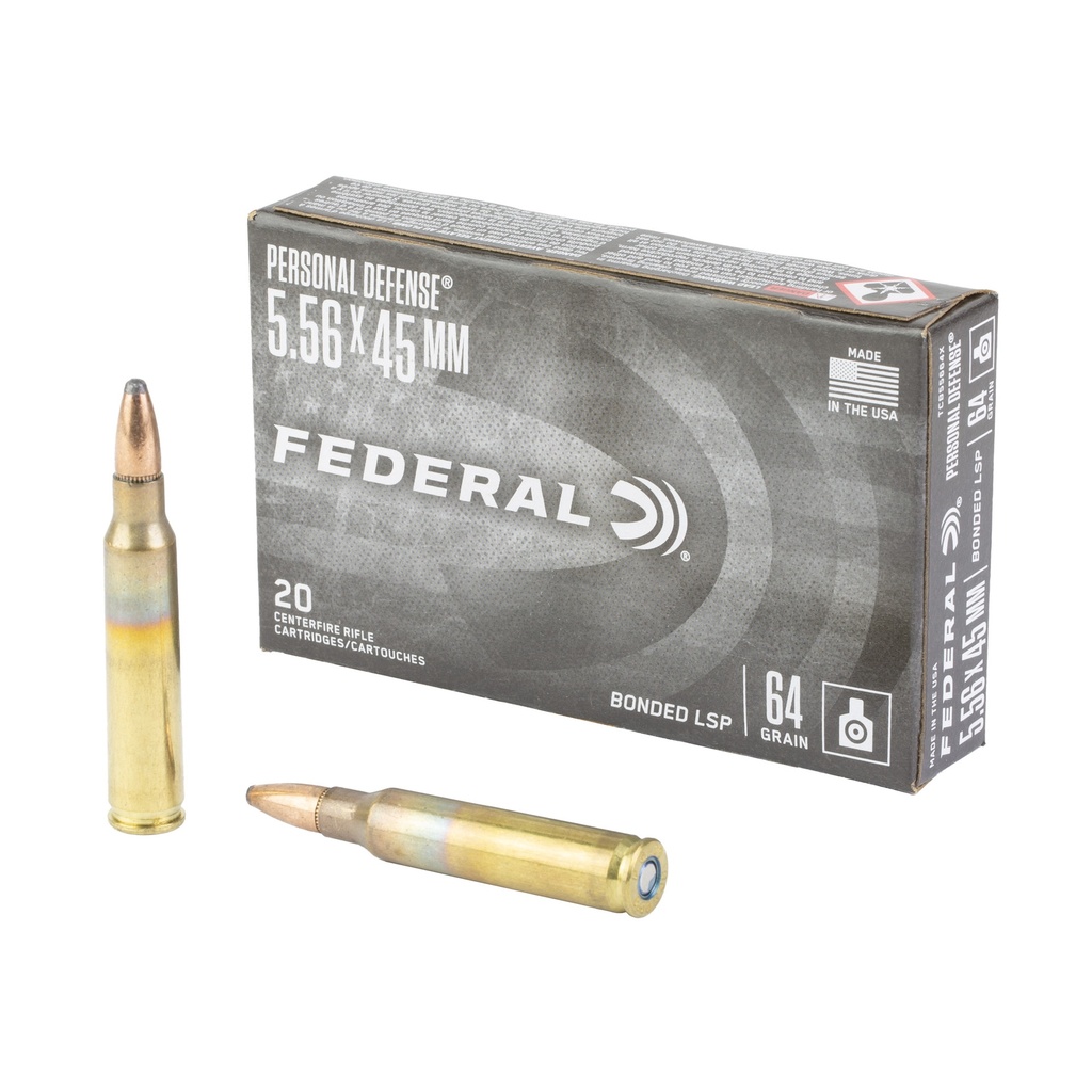 Federal FED TAC BONDED 5.56 NATO 64GR 20/500