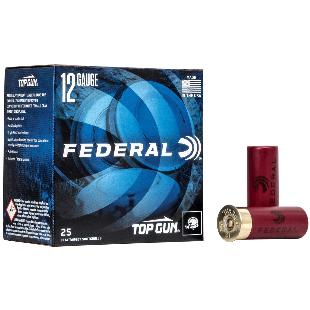Federal FED TOP GUN 12GA 2.75" #8 25/250