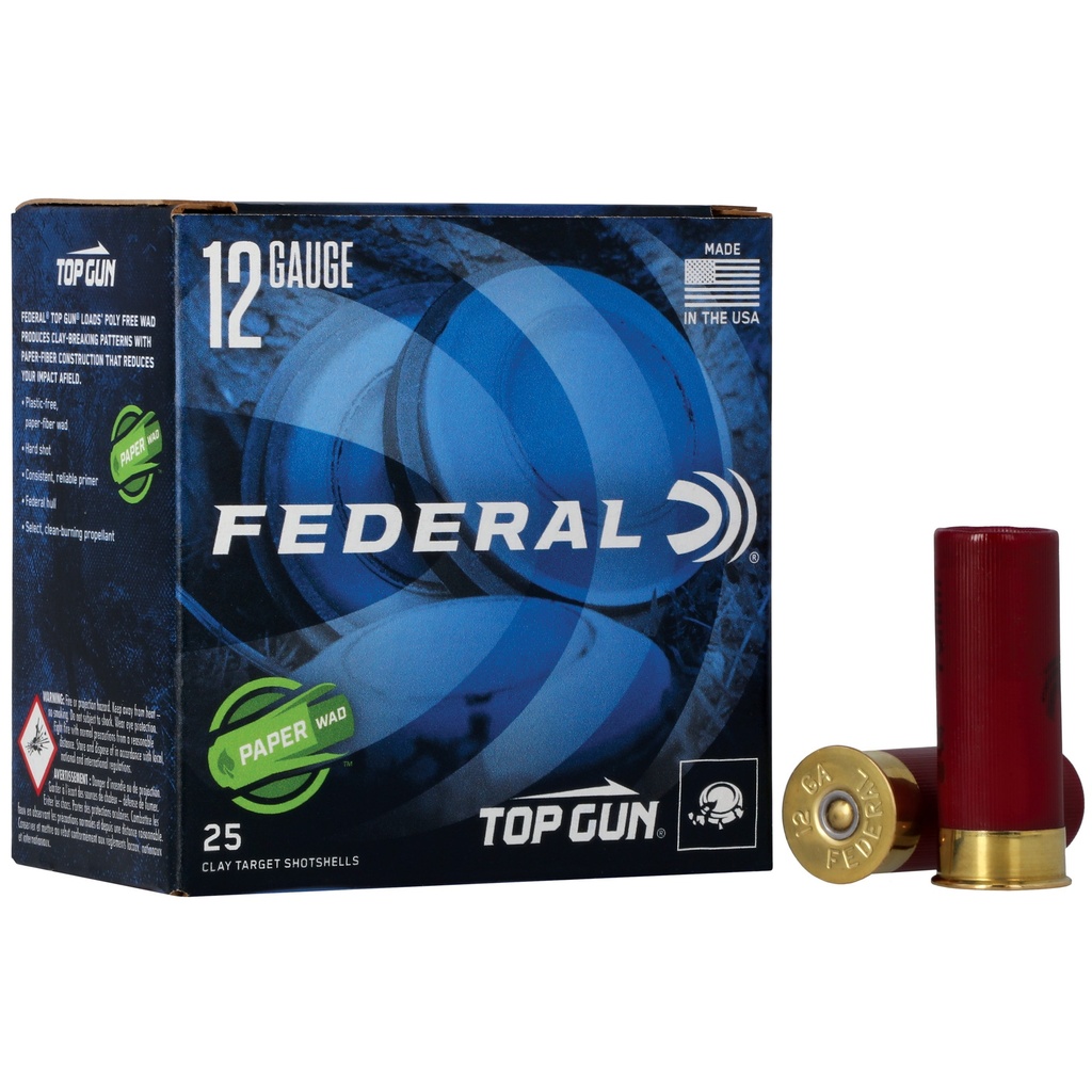 Federal FED TOP GUN 12GA 2.75" #8 25/250
