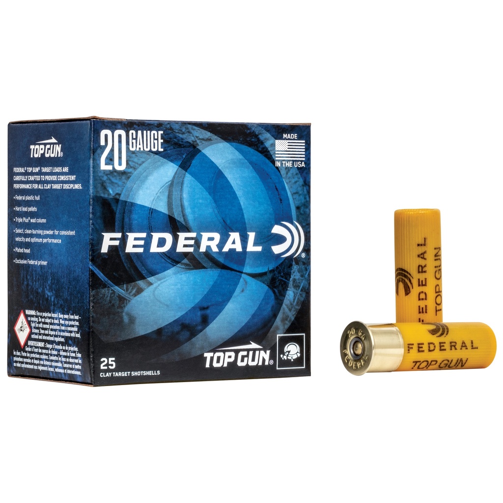 Federal FED TOP GUN 20GA 2.75" #8 25/250