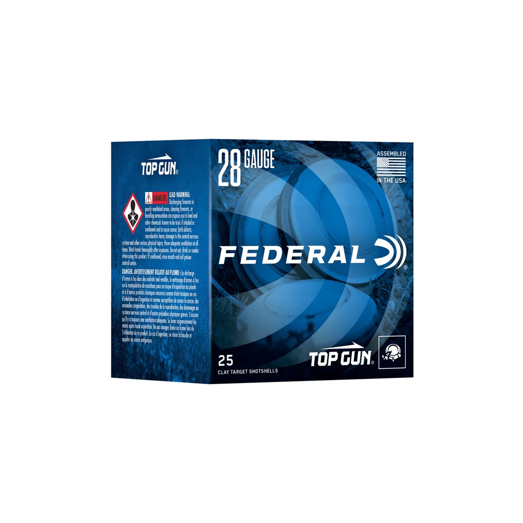 Federal FED TOP GUN 28GA 2.75" #9 25/250