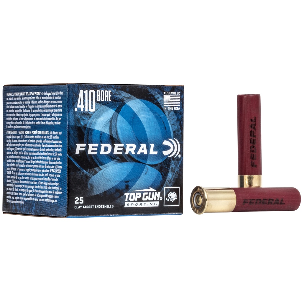 Federal FED TOP GUN 410 2.5" #8 25/250