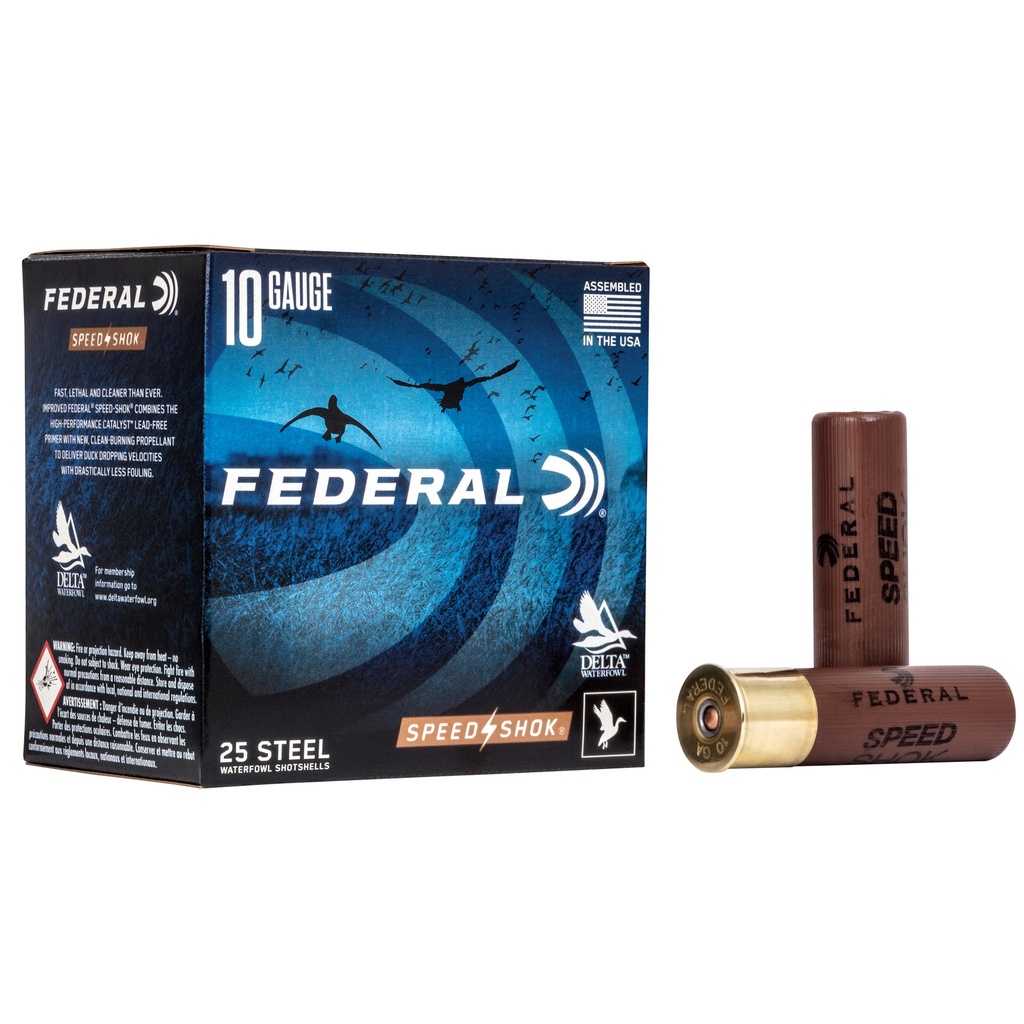 Federal FED SPEED SHOK 10GA 3.5" #2 25/250