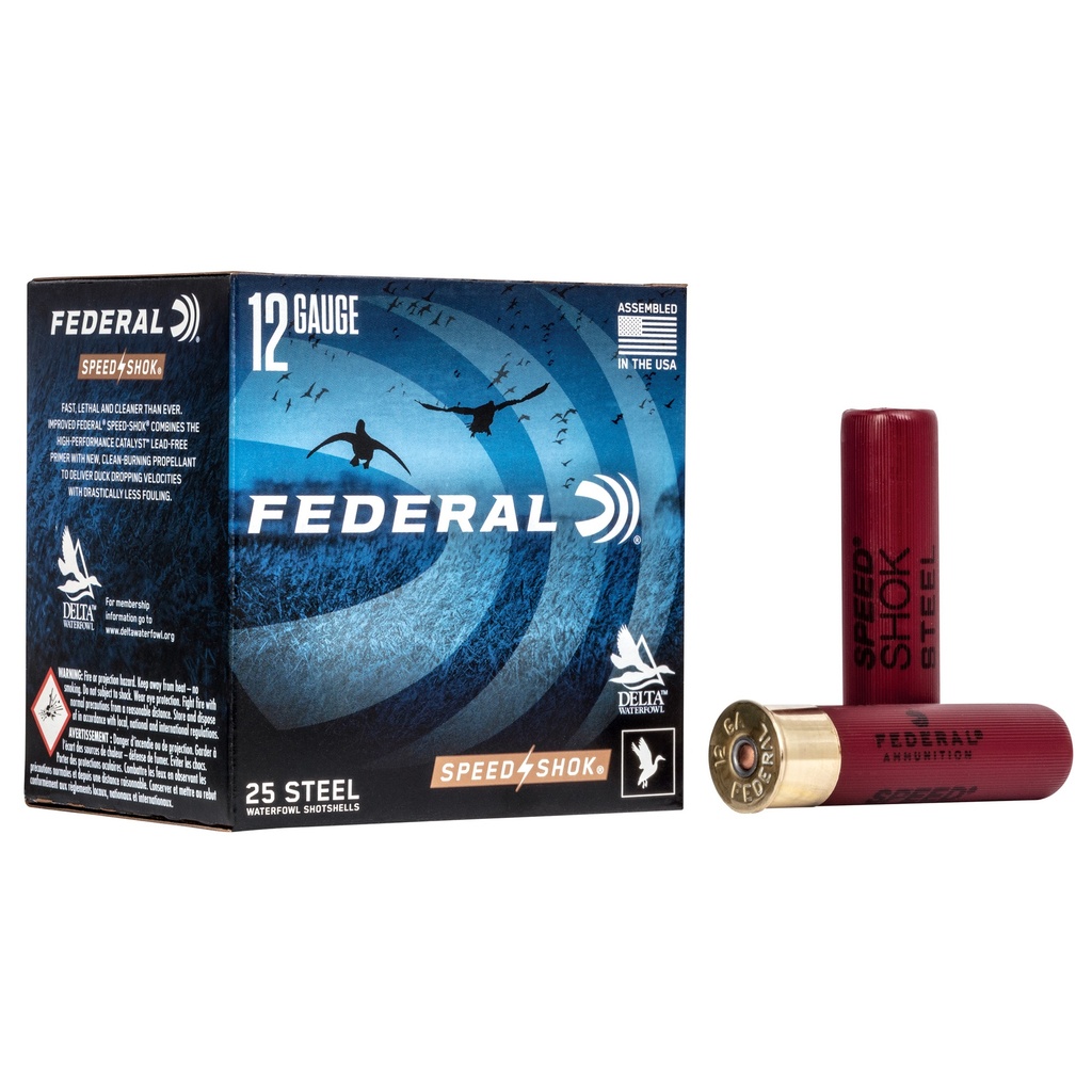 Federal FED SPEED SHOK 12GA 3.5" #3 25/250
