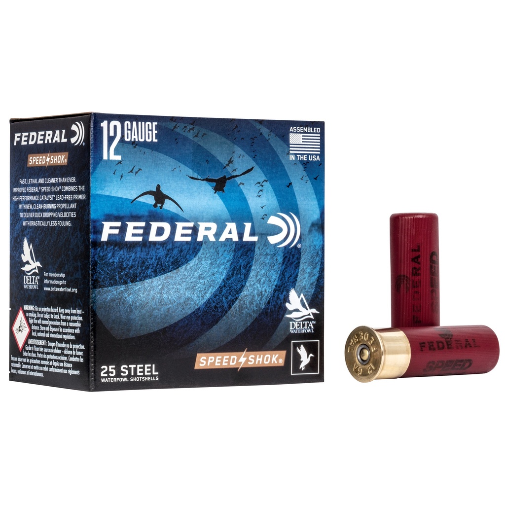 Federal FED SPEED SHOK 12GA 3" #2 25/250