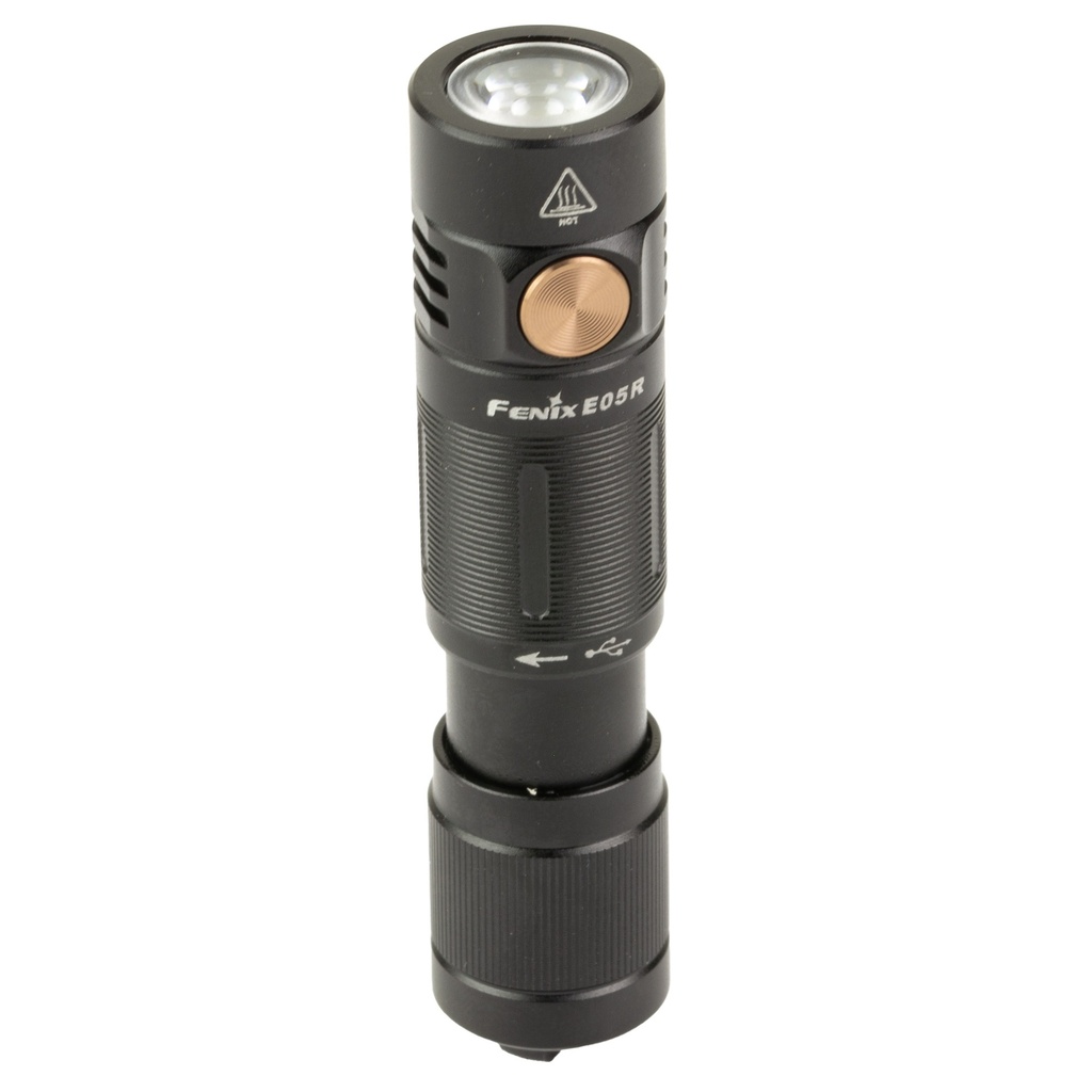 FENIX E05R 400LUMEN RCHRGBLE MINI BK
