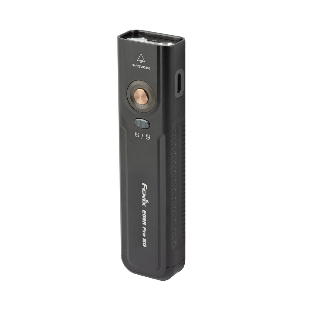 FENIX E06RPRO 1600LUMEN RECHARGE BLACK