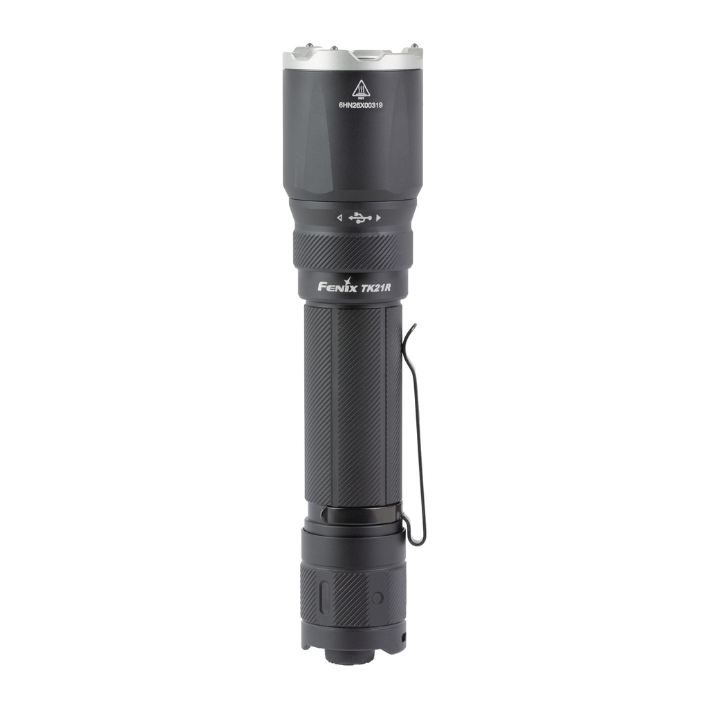 FENIX TK21R 3600LUM RECHARGE TAC BLK