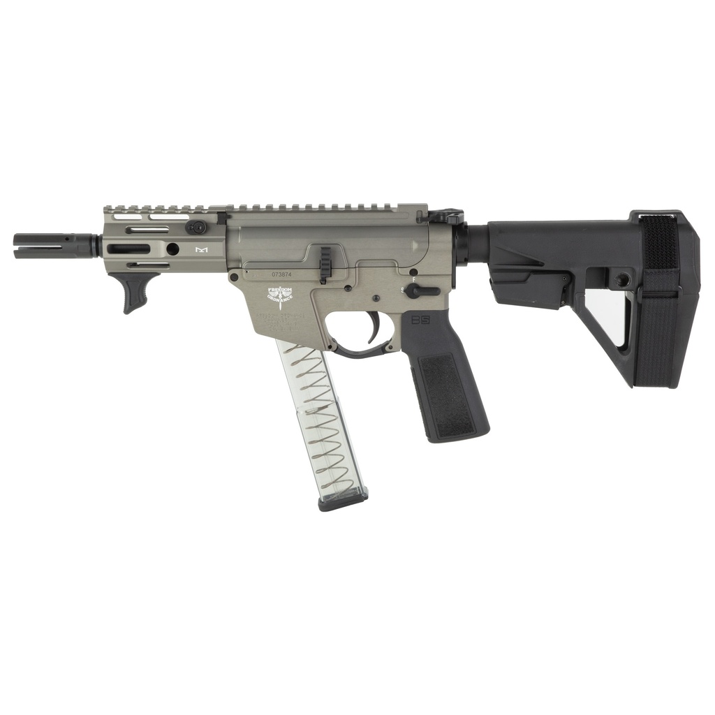 Freedom Ordnance FRD ORD FX9 ELT SBA5 9MM 4" 32RD FDE