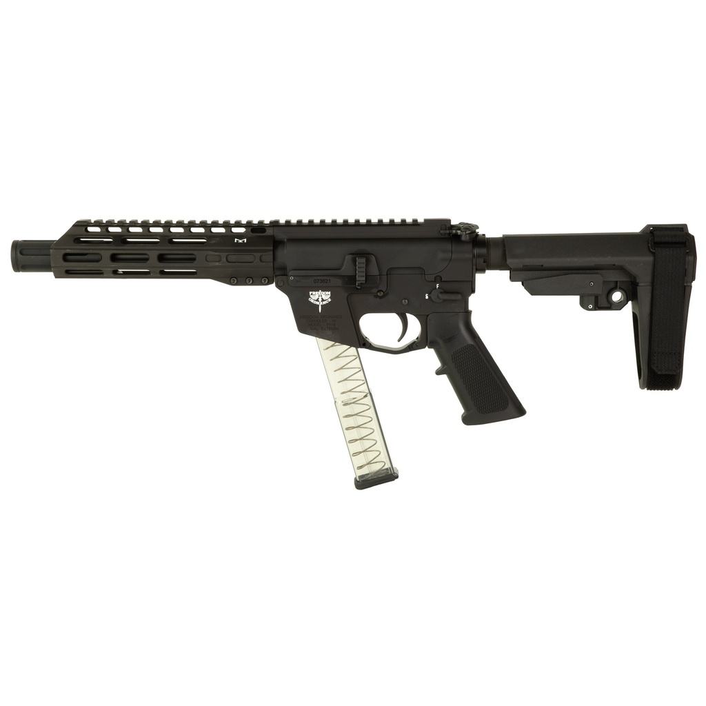 Freedom Ordnance FRD ORD FX9 SBA3 9MM 8" 32RD BLACK