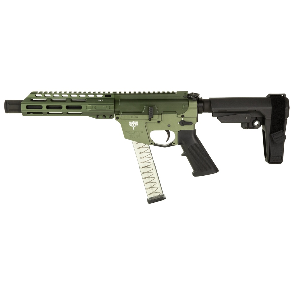 Freedom Ordnance FRD ORD FX9 SBA3 9MM 8" 32RD ODG