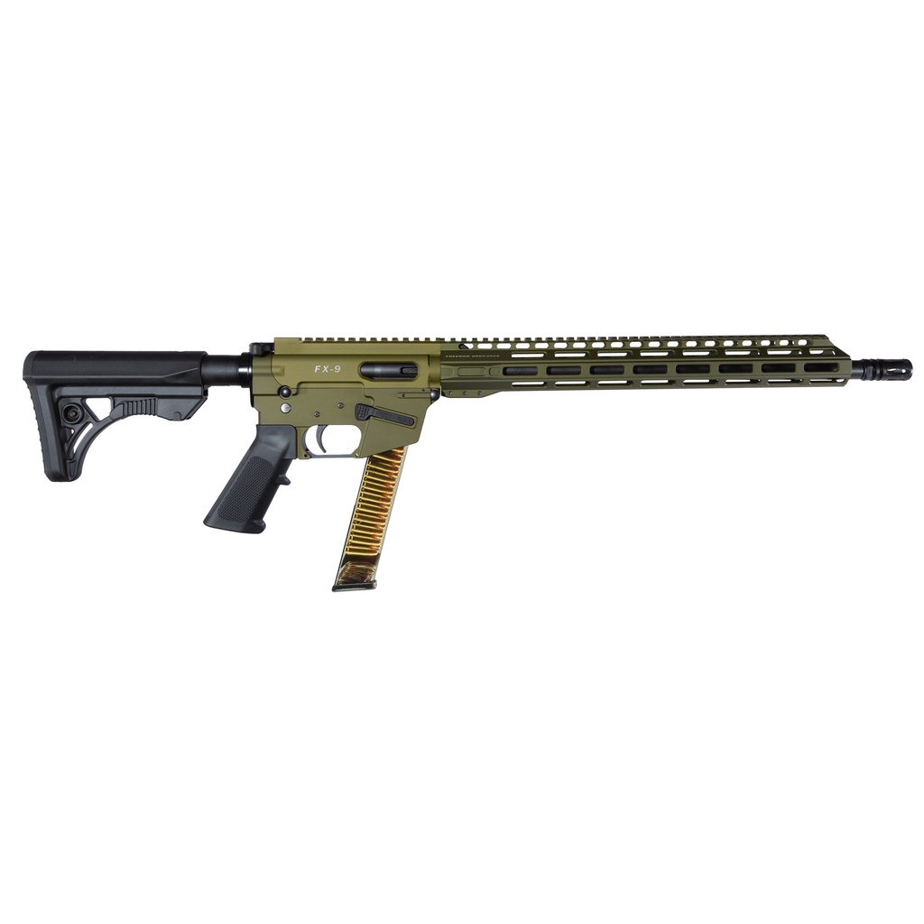 Freedom Ordnance FRD ORD FX9 PCC 9MM 16" 32RD ODG