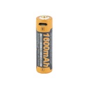 FENIX 1600MAH USB 14500 RCHRGBL BAT