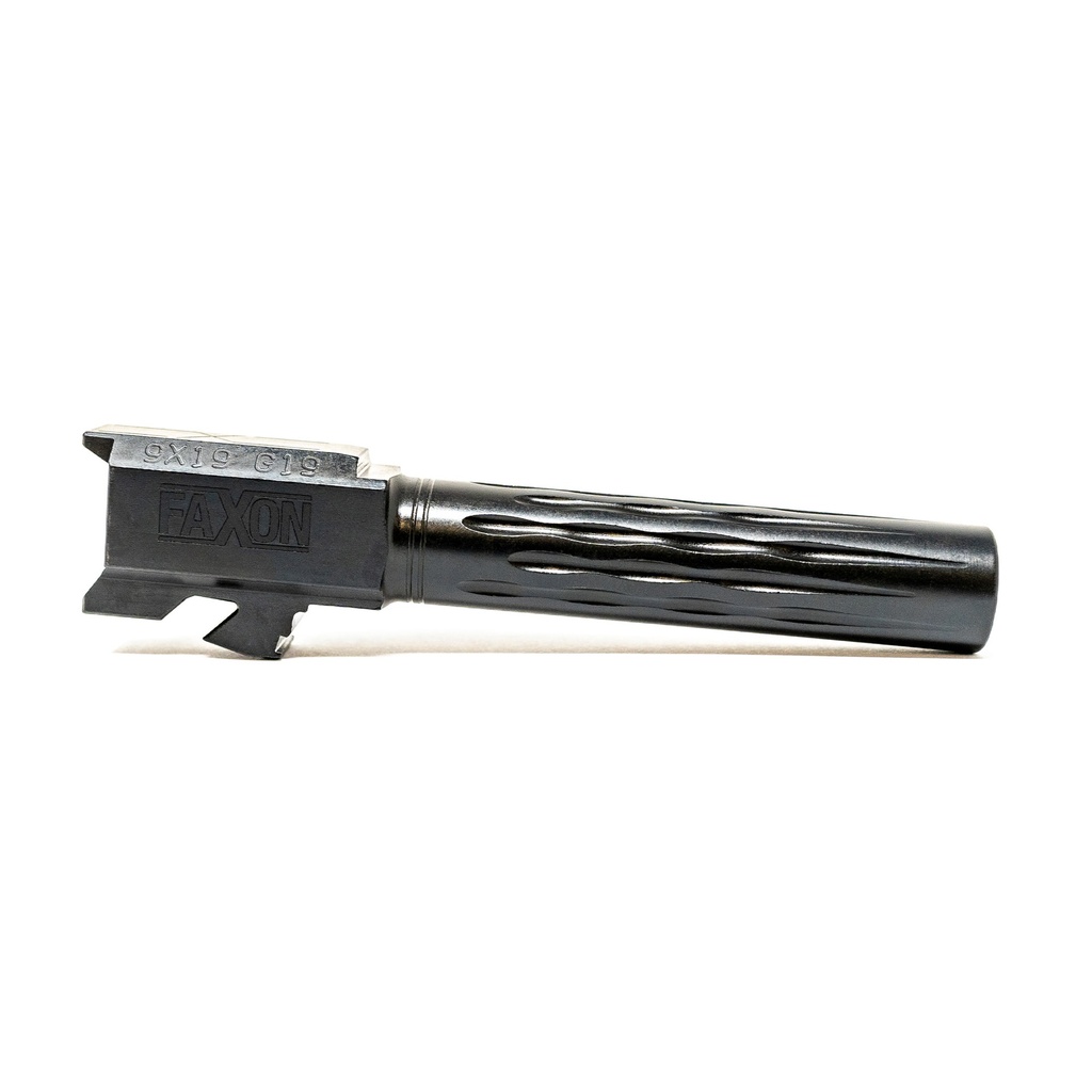 FAXON MATCH BARREL FOR G19 FF BLACK