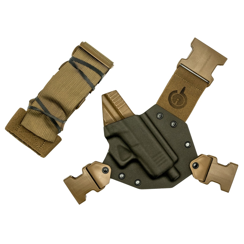 GunfightersINC GFI KENAI RH FOR GLOCK 43X GRAY/COY