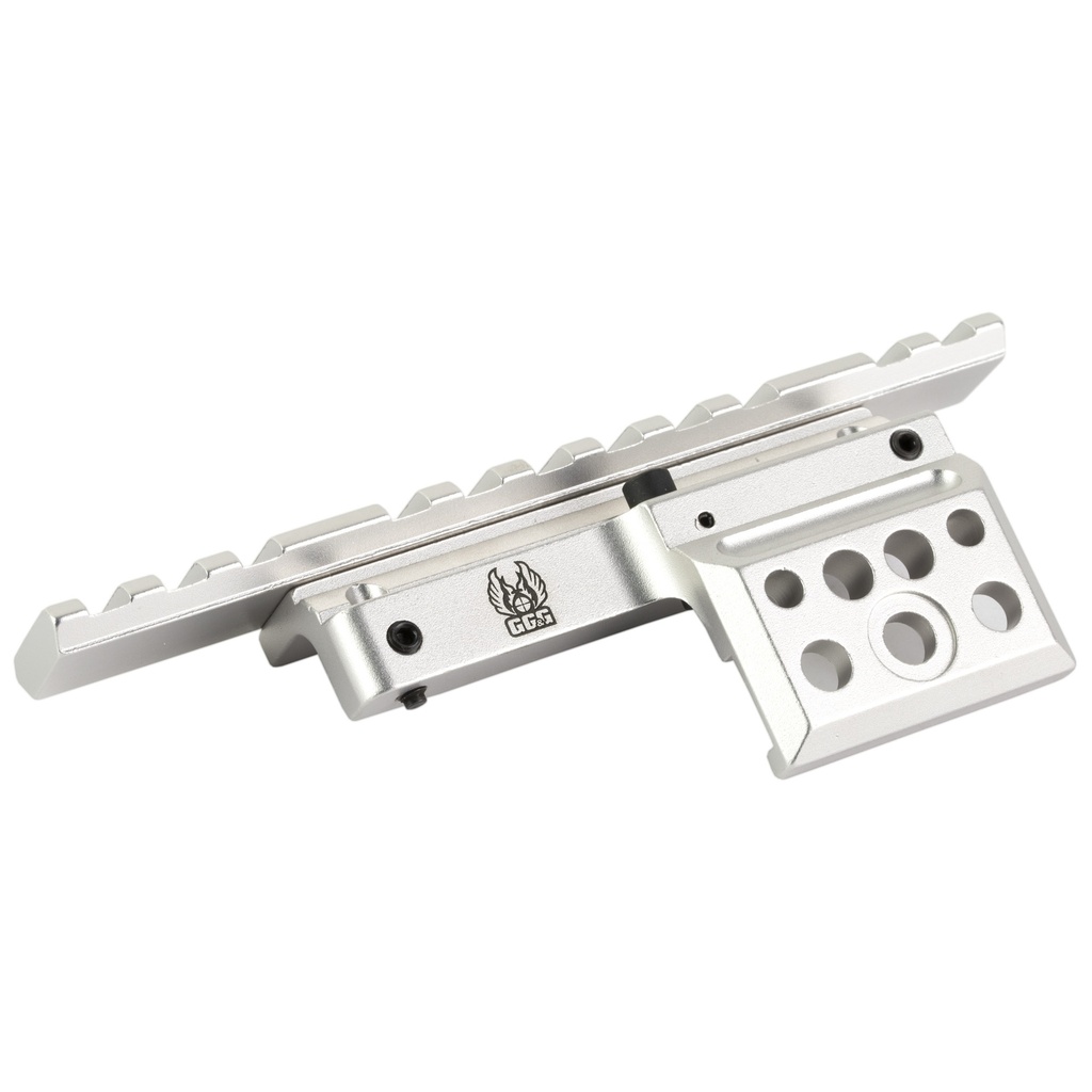 GG&G, Inc. GG&G MINI-14 RUGER SCOPE MOUNT SIL