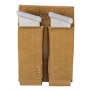 Grey Ghost Gear GGG DOUBLE PISTOL MAG POUCH COY