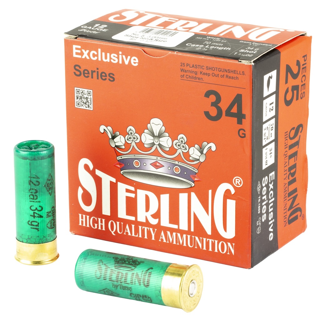 STERLING EXCLSV 12GA 2.75" #5 25/250