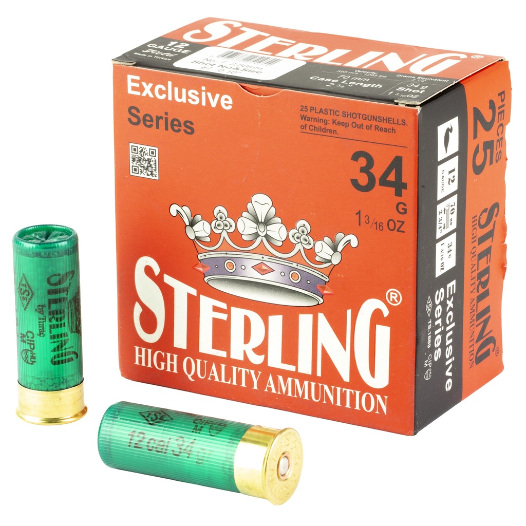 STERLING EXCLSV 12GA 2.75" #7 25/250