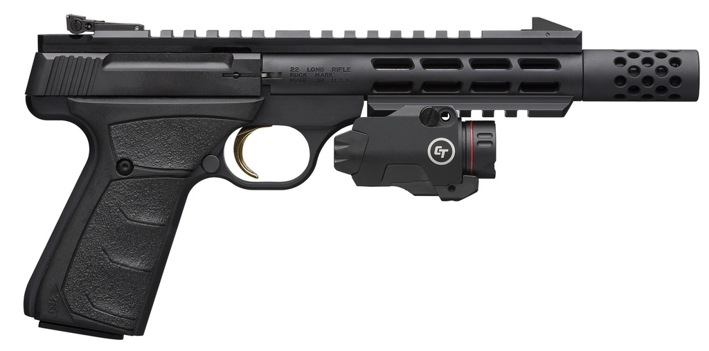 Browning BUCKMARK FLD TGT VIS BLK 5.5"#