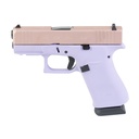 GLOCK 43X 9MM 15RD LAVENDER LUXE