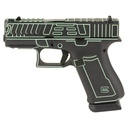 GLOCK 43X 9MM 15RD OUTLANDER BLUE
