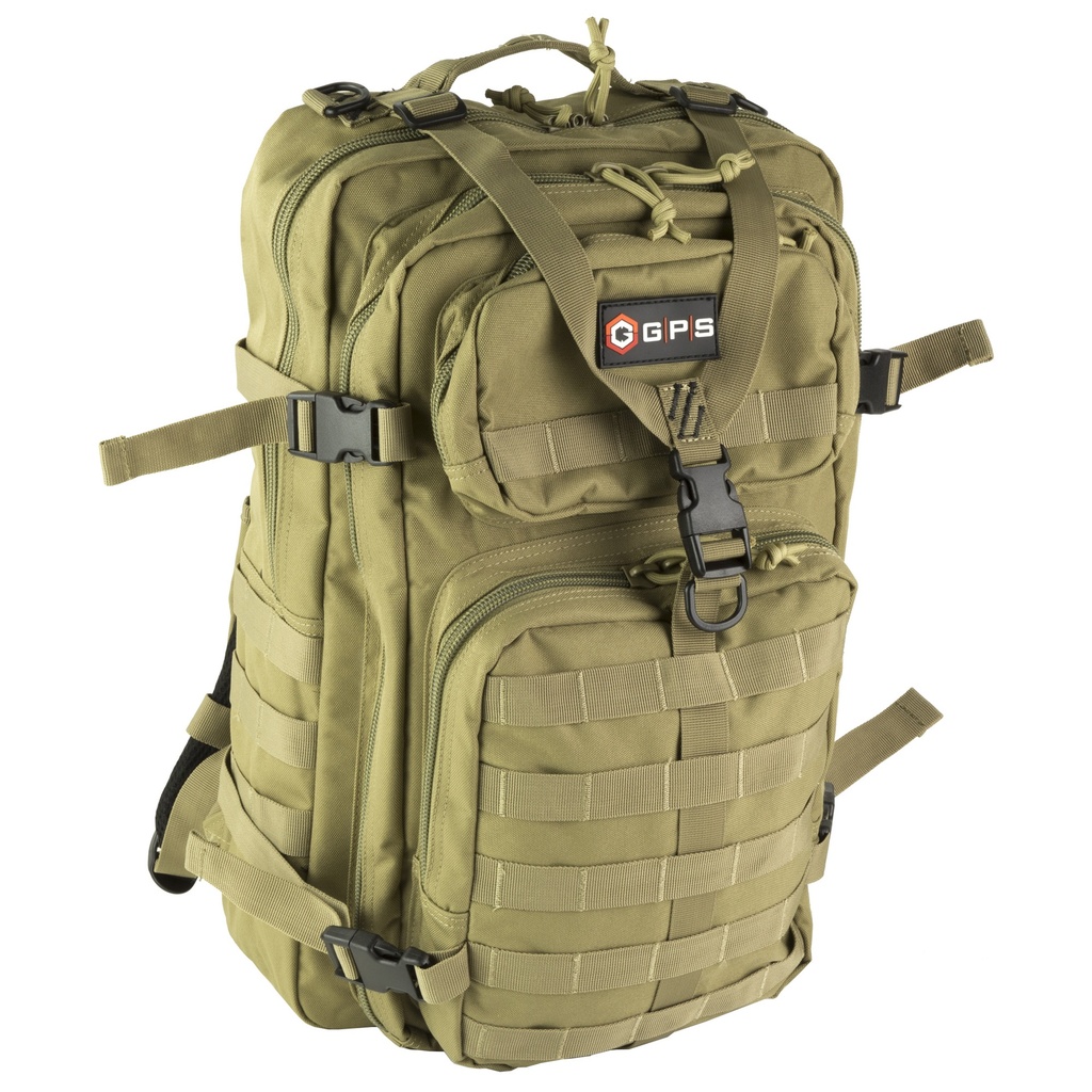 GPS TACTICAL BUGOUT CMPTR BACKPACK TAN