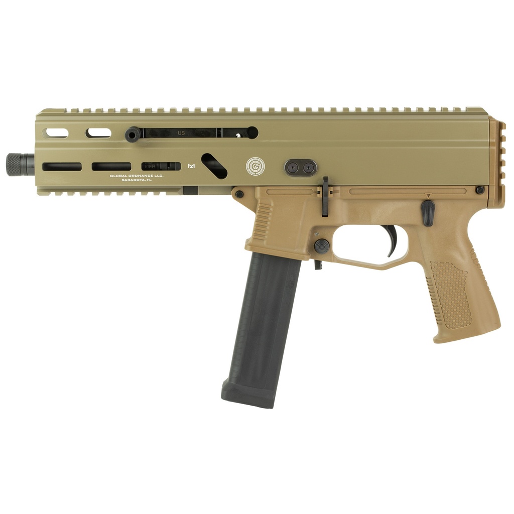 Grand Power GPWR STRIBOG SP10A3 10MM 8" 20RD FDE